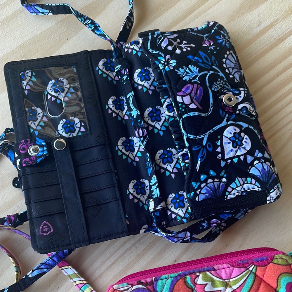 Vera Bradley Women's Floral Crossbody Bags - Pink and Black - Picture 6 of 7